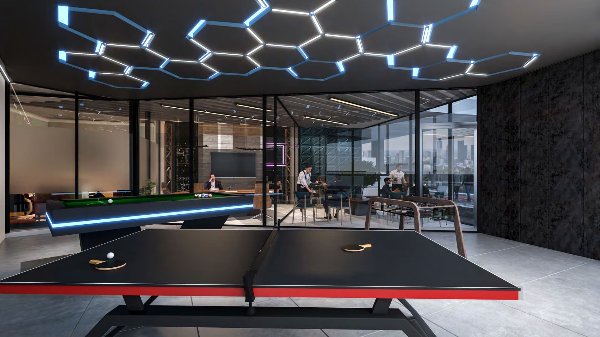 Empire Estates amenity The Club in Arjan, Dubai, by Empire Developments