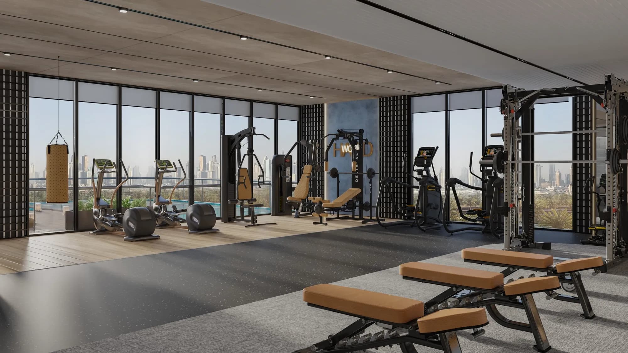 Empire Gardens amenity Indoor Gym - Dubailand Residence Complex, Dubai - by Empire Developments