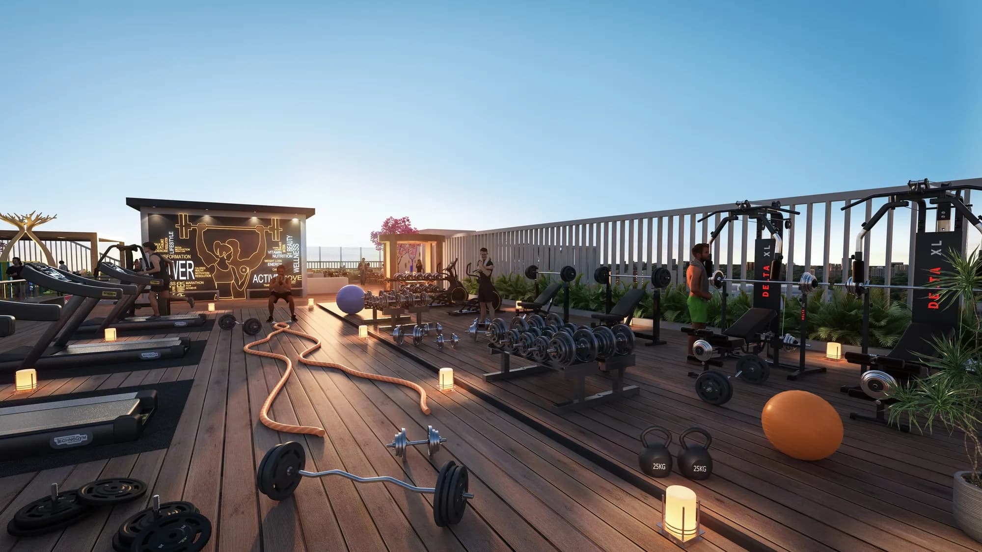 Empire Gardens amenity Open-Air Gym - Dubailand Residence Complex, Dubai - by Empire Developments