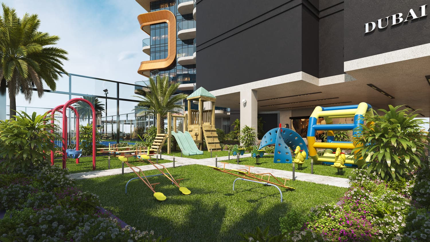 Empire Livings amenity Kids' Play Area - Dubai Science Park, Dubai - by Empire Developments