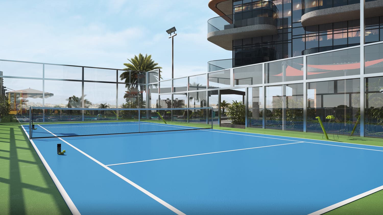 Empire Livings amenity Padel Tennis - Dubai Science Park, Dubai - by Empire Developments