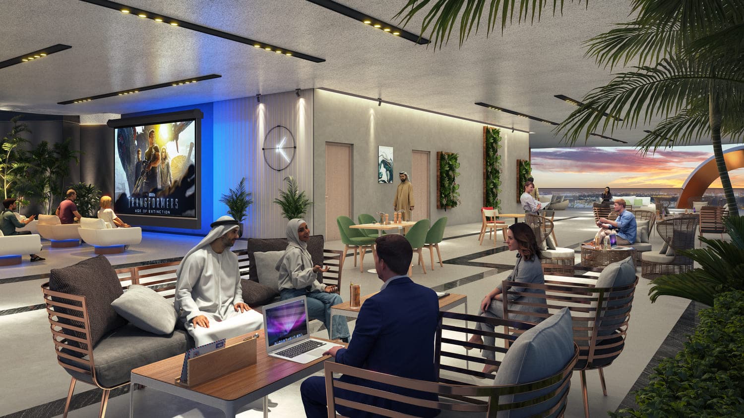 Empire Livings amenity Sitting Area - Dubai Science Park, Dubai - by Empire Developments