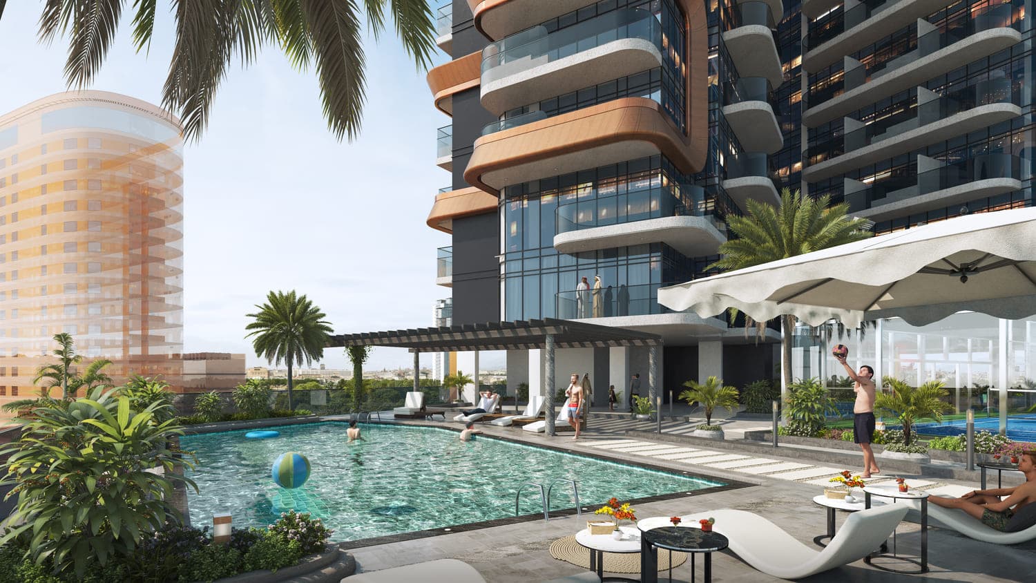 Empire Livings amenity Swimming Pool - Dubai Science Park, Dubai - by Empire Developments