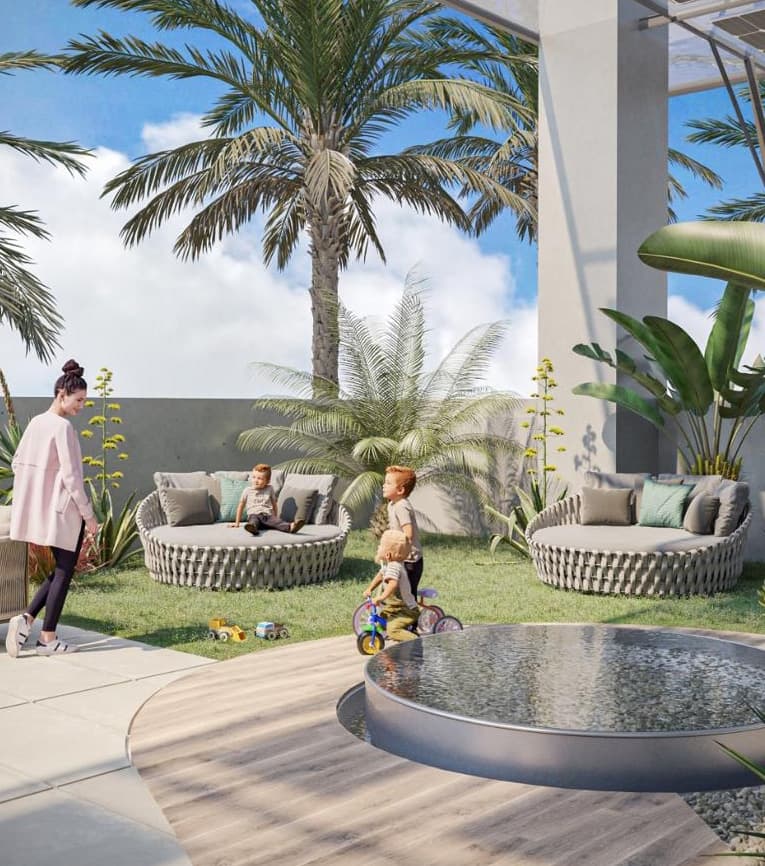 Enaya Residences amenity Children’s Play Area - JVT (Jumeirah Village Triangle), Dubai - by DV8 Developers