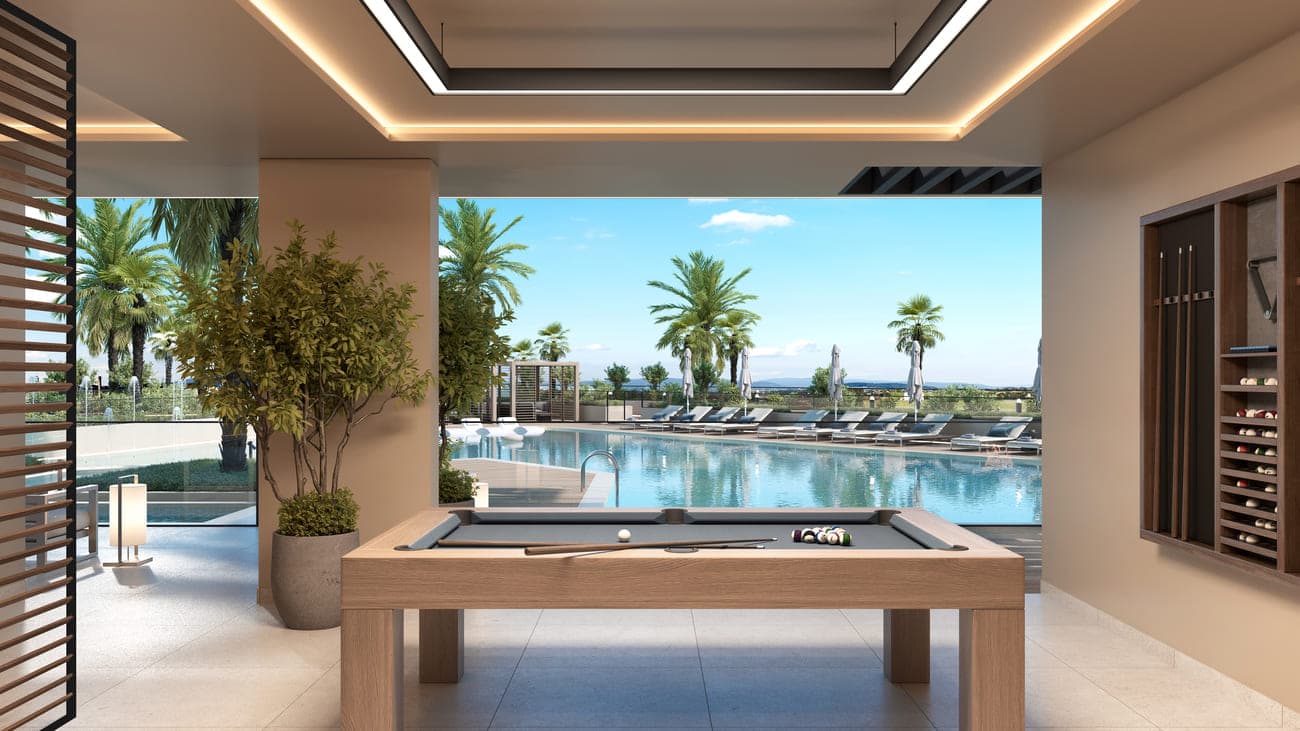 Enqlave by Aqasa amenity Foosball Table - Discovery Gardens, Dubai - by Aqasa Developers