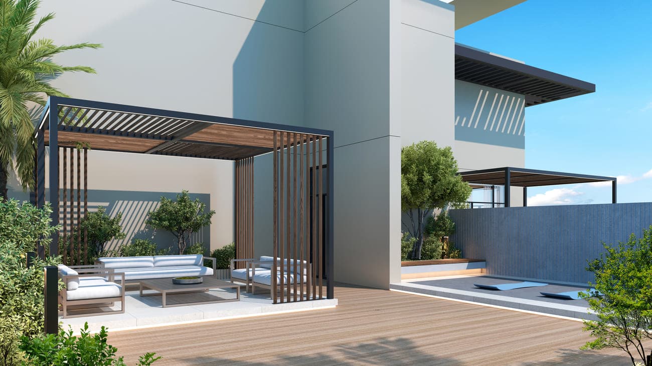 Enqlave by Aqasa amenity Roof Garden - Discovery Gardens, Dubai - by Aqasa Developers