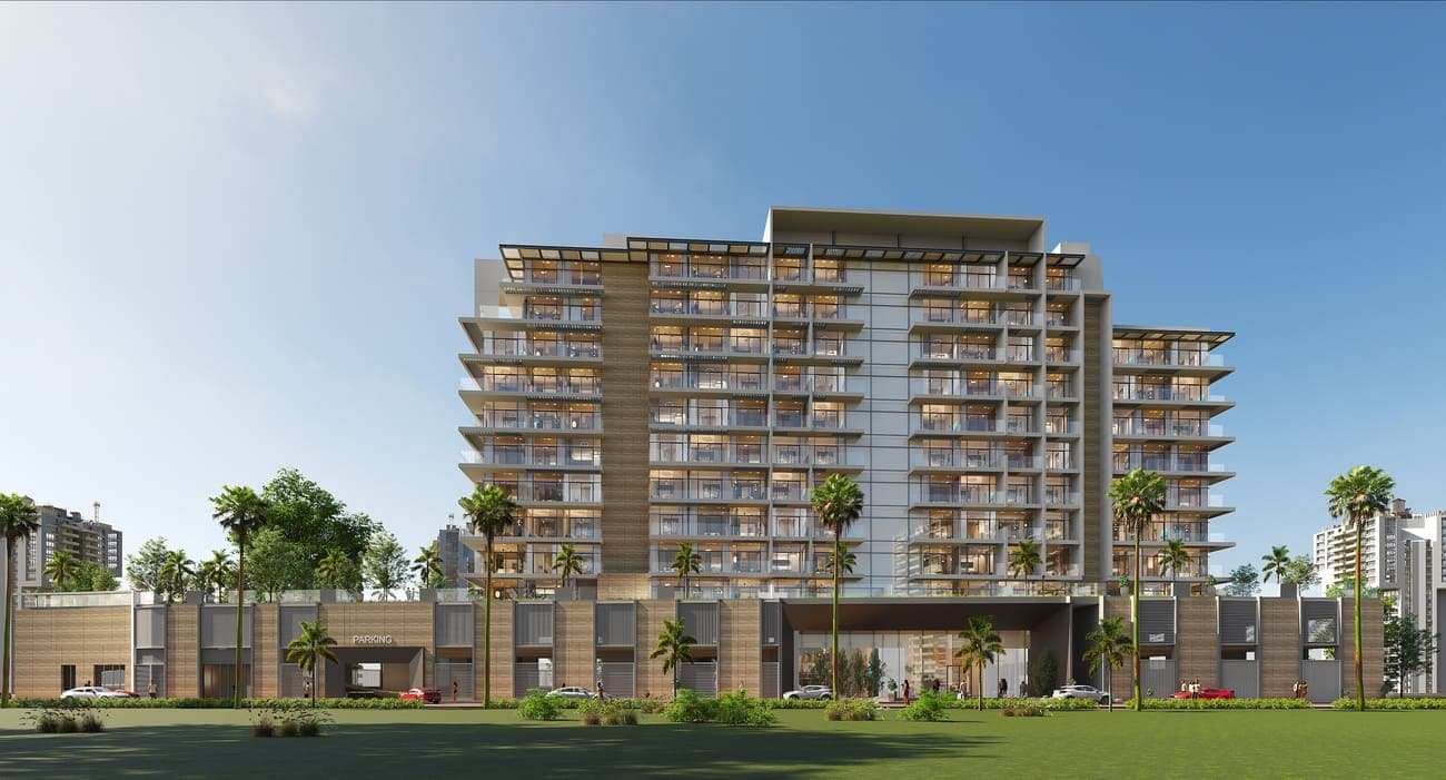 Enqlave by Aqasa exterior view - Discovery Gardens, Dubai - by Aqasa Developers