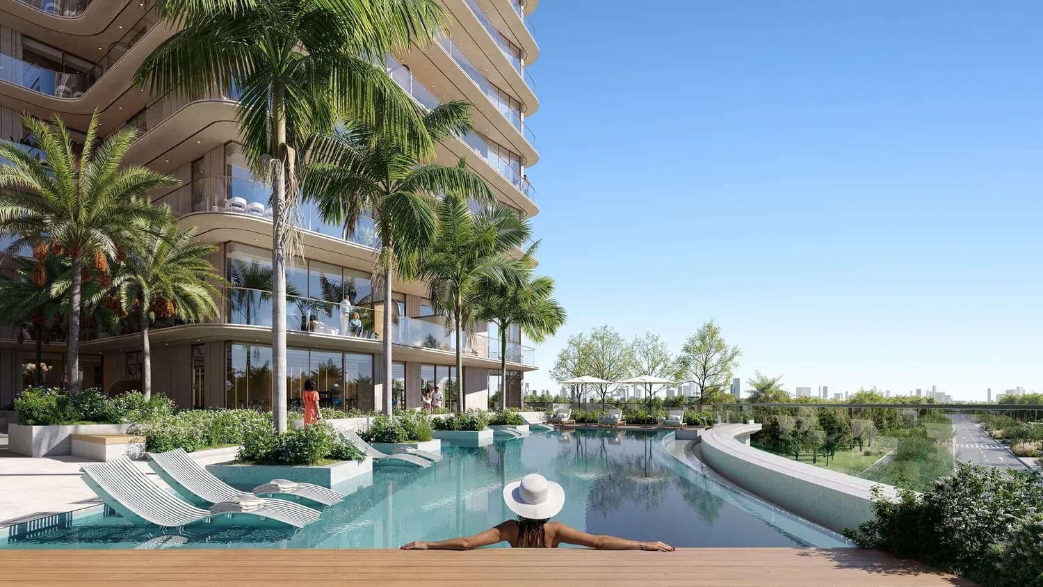 Enre Residence by Imtiaz amenity Infinity Pools - Dubai South, Dubai - by Imtiaz Development