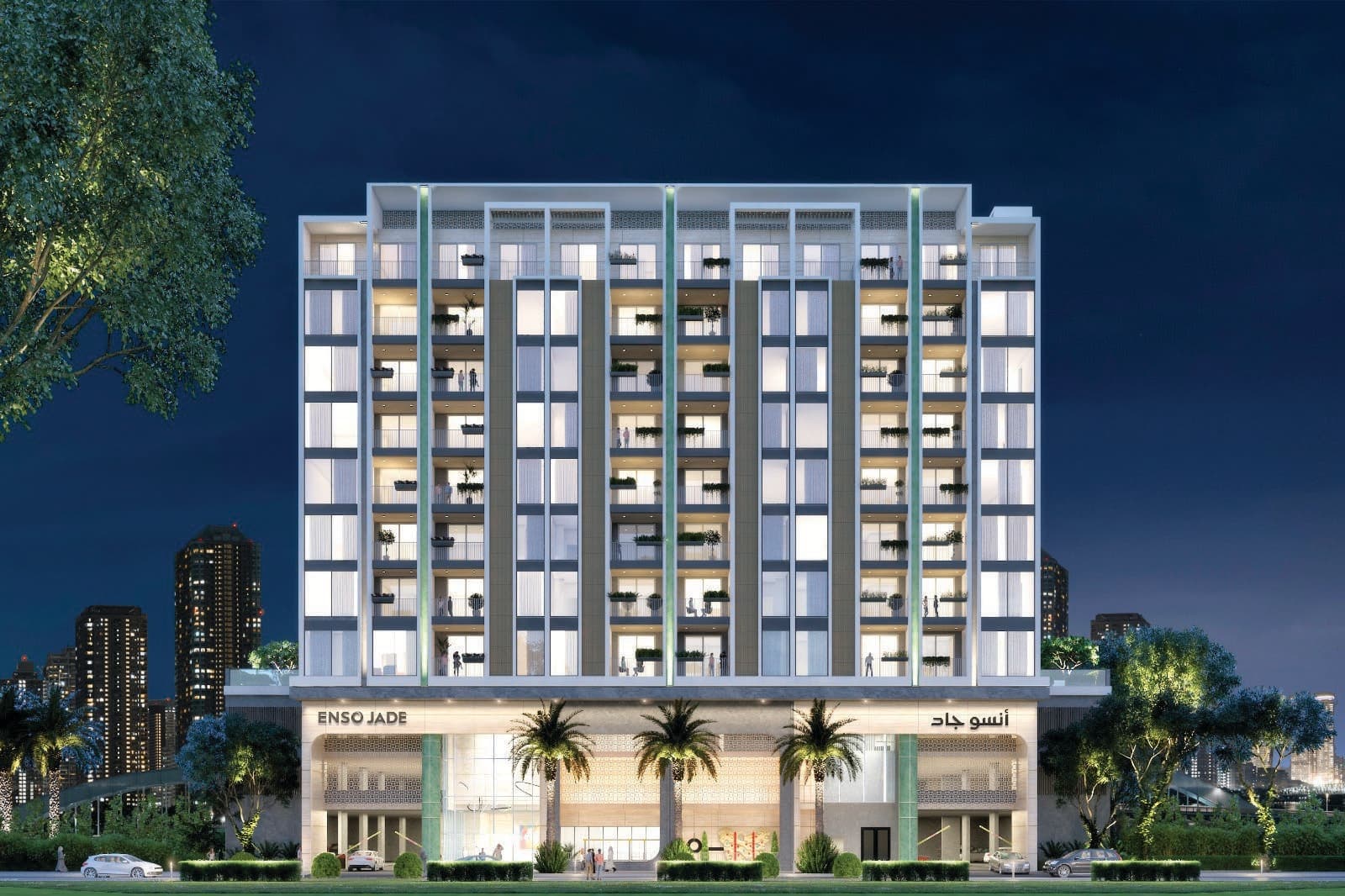 Enso Jade exterior view - Al Satwa, Dubai - by Enso Delevopment