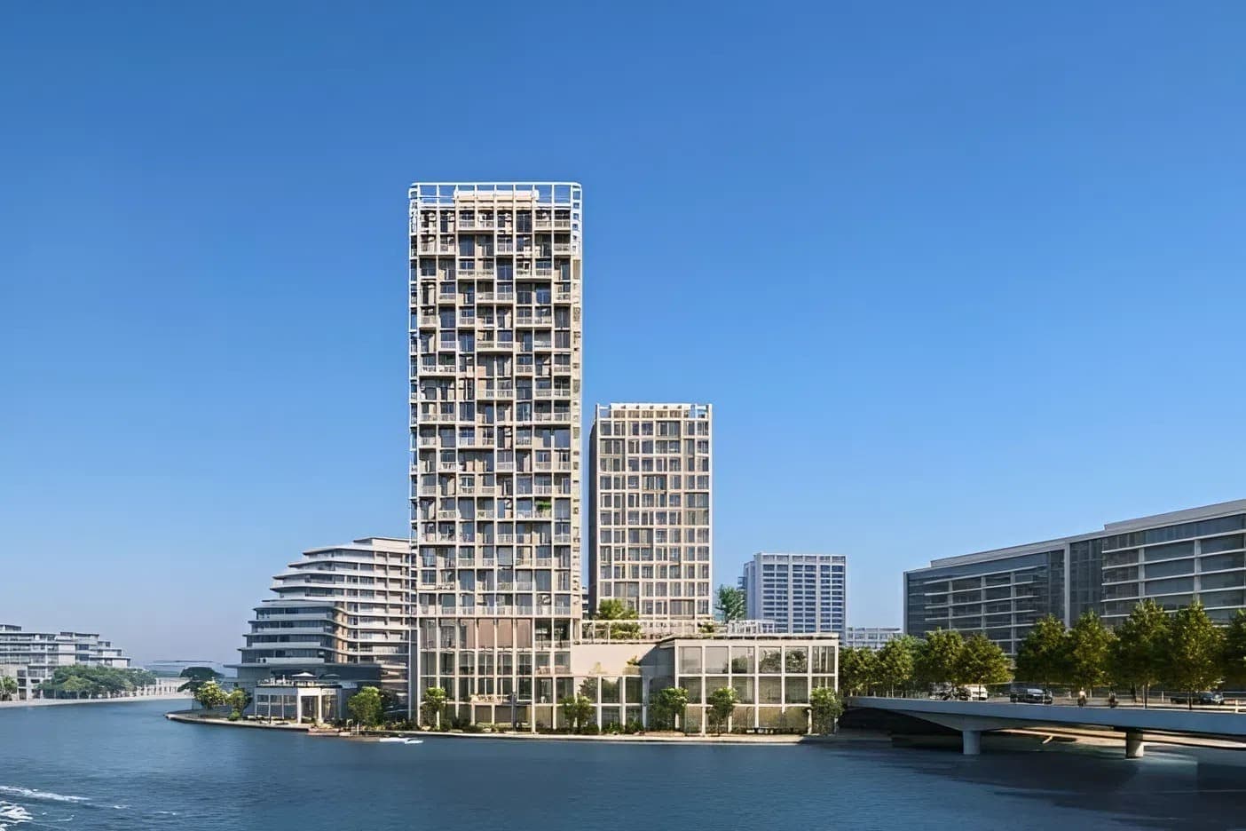 Enta Residences exterior view - Mina Al Arab, Dubai - by RAK Properties