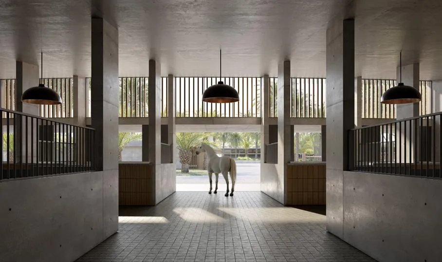 Equiterra amenity The Stables & Riding Arenas - Dubai Investments Park, Dubai - by Emaar