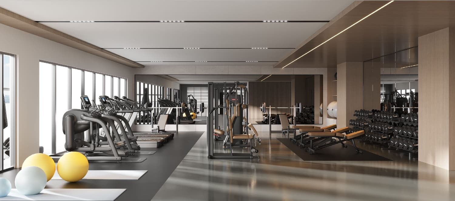 Equiti Gate amenity Gym - Jebel Ali Freezone Extension, Dubai - by BNH Real Estate Developer