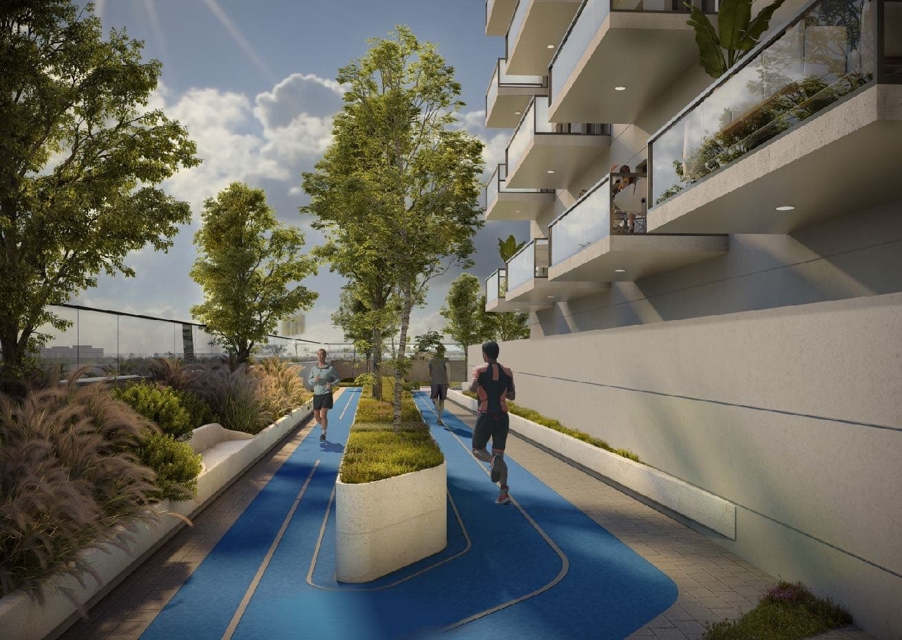 Equiti Gate amenity Running Track - Jebel Ali Freezone Extension, Dubai - by BNH Real Estate Developer