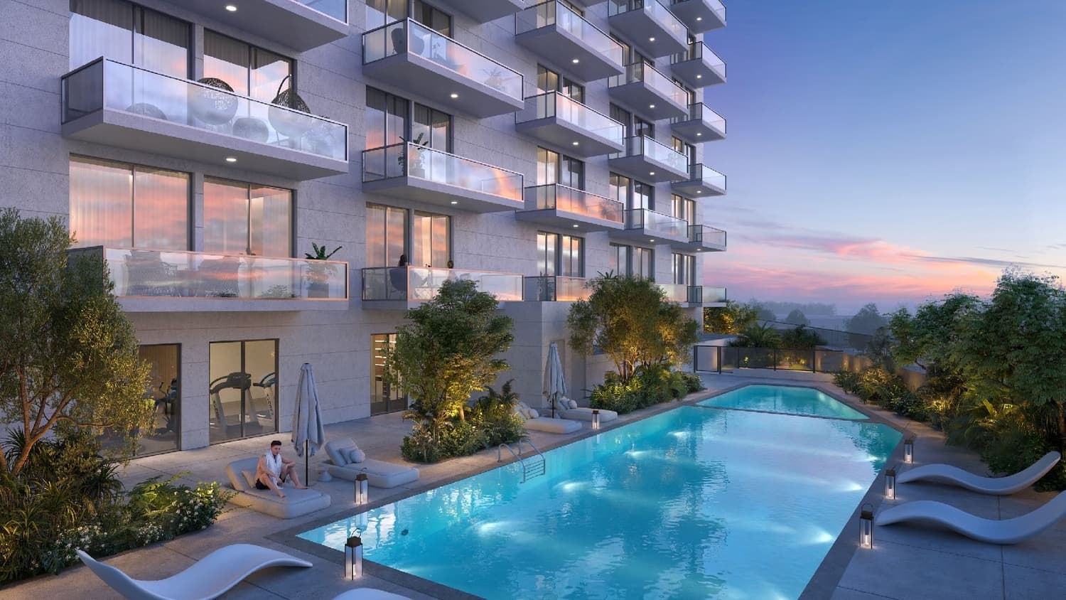 Equiti Gate amenity Swimming Pool - Jebel Ali Freezone Extension, Dubai - by BNH Real Estate Developer