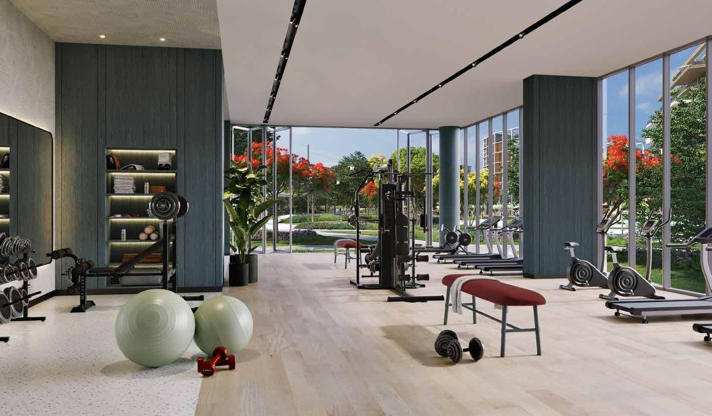 Erin Central Park amenity Outdoor Gym And Fitness Station in City Walk, Dubai, by Meraas