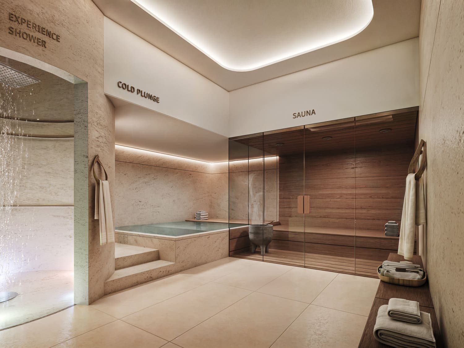 Esme Beach Residences amenity Gender Separated Contrast Therapy - Dubai Islands, Dubai - by Elysian Developments