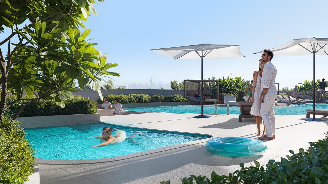 ESSENL1FE Residence amenity Kids Pool - JVT (Jumeirah Village Triangle), Dubai - by Object 1