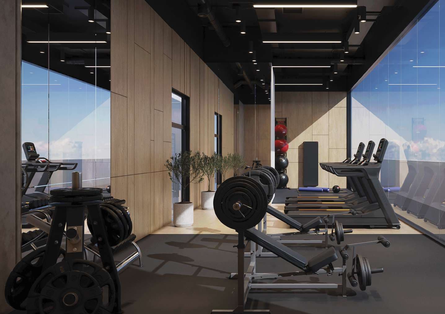 Estrella By Nexus amenity Fitness Club - Majan, Dubai - by Nexus Developer
