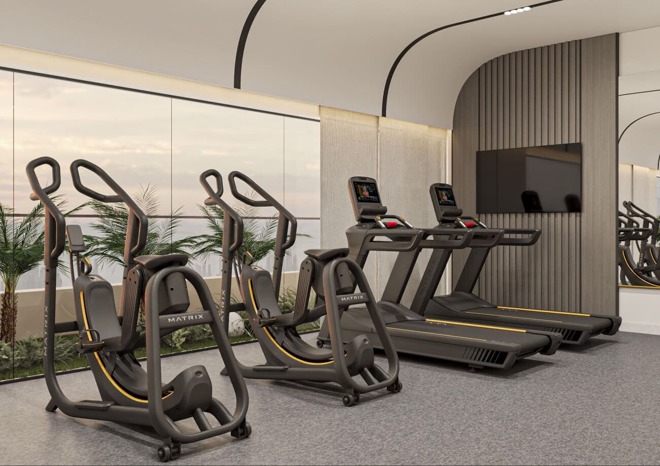 Ethan amenity Fitness Club in Meydan (Nad Al Sheba 1), Dubai, by Griffin Real Estate Developer