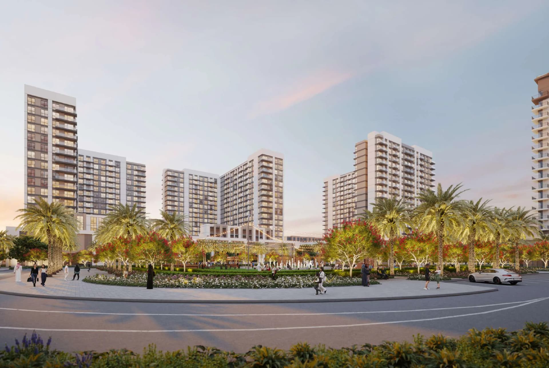 Evelyn on the Park amenity Easy Access to the West Park in Town Square, Dubai, by Nshama Group