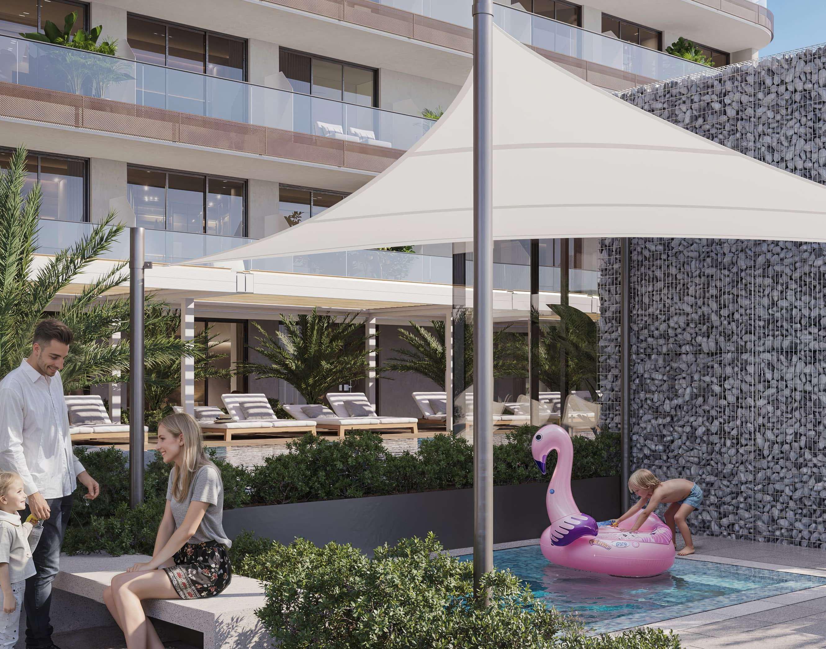 EVERGR1N House amenity Kids Pool - Al Satwa, Dubai - by Object 1