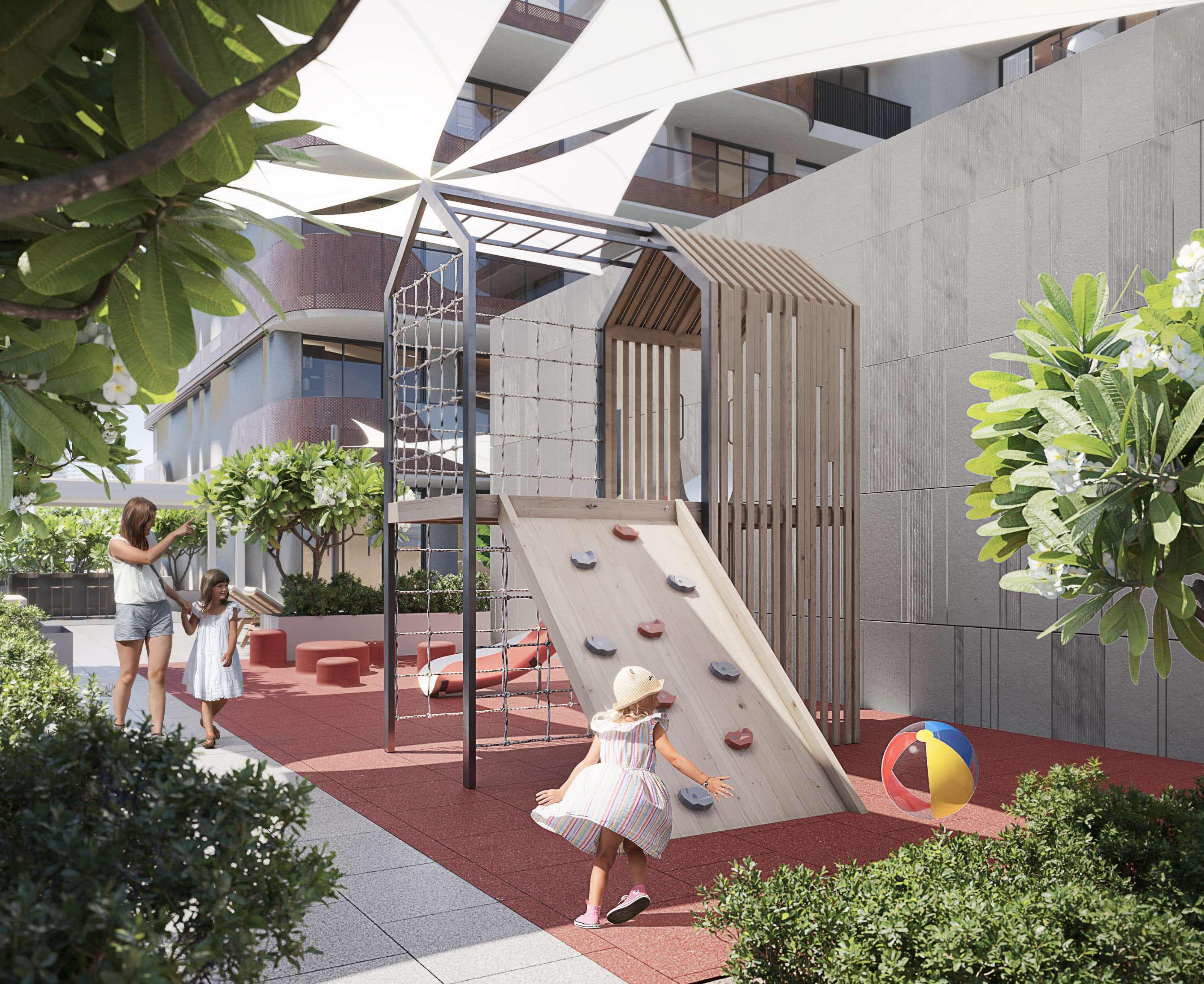 EVERGR1N House amenity Outdoor Kids Play Area - Al Satwa, Dubai - by Object 1
