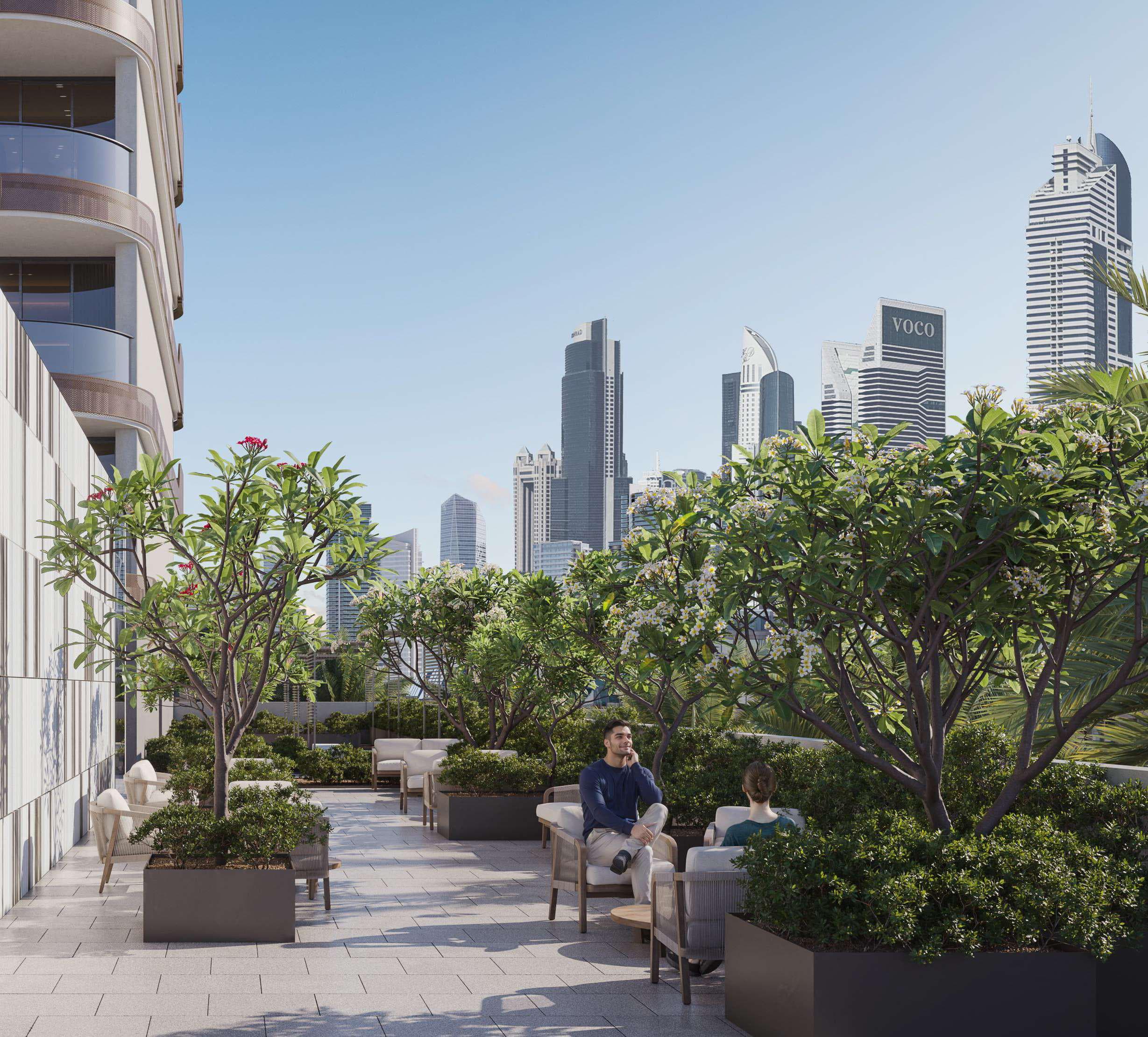 EVERGR1N House amenity Outdoor Lounge - Al Satwa, Dubai - by Object 1