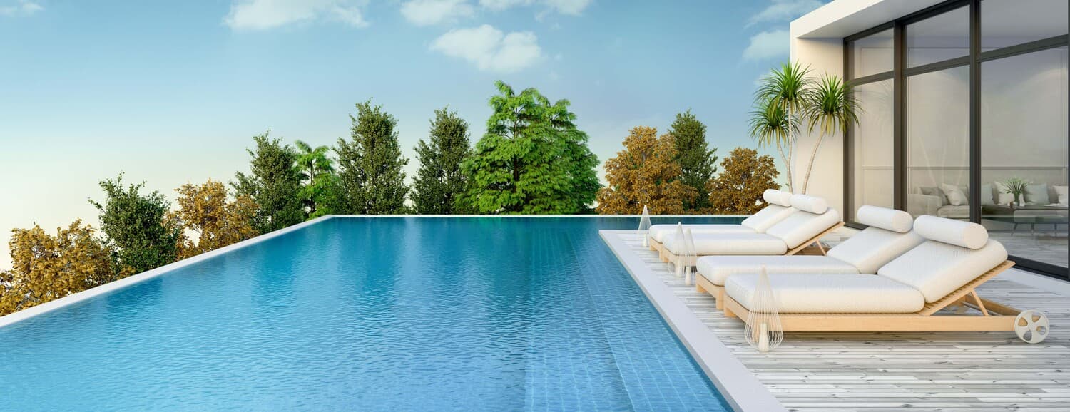 Evora Residences amenity Sun Loungers - Jebel Ali Village, Dubai - by ANAX Developments