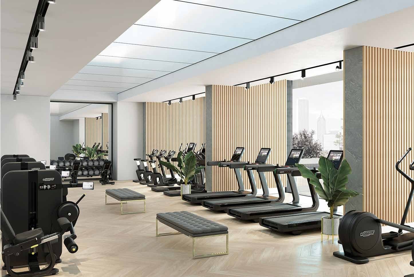Exotica by Al Marina amenity Gym - JVC (Jumeirah Village Circle), Dubai - by Al Marina