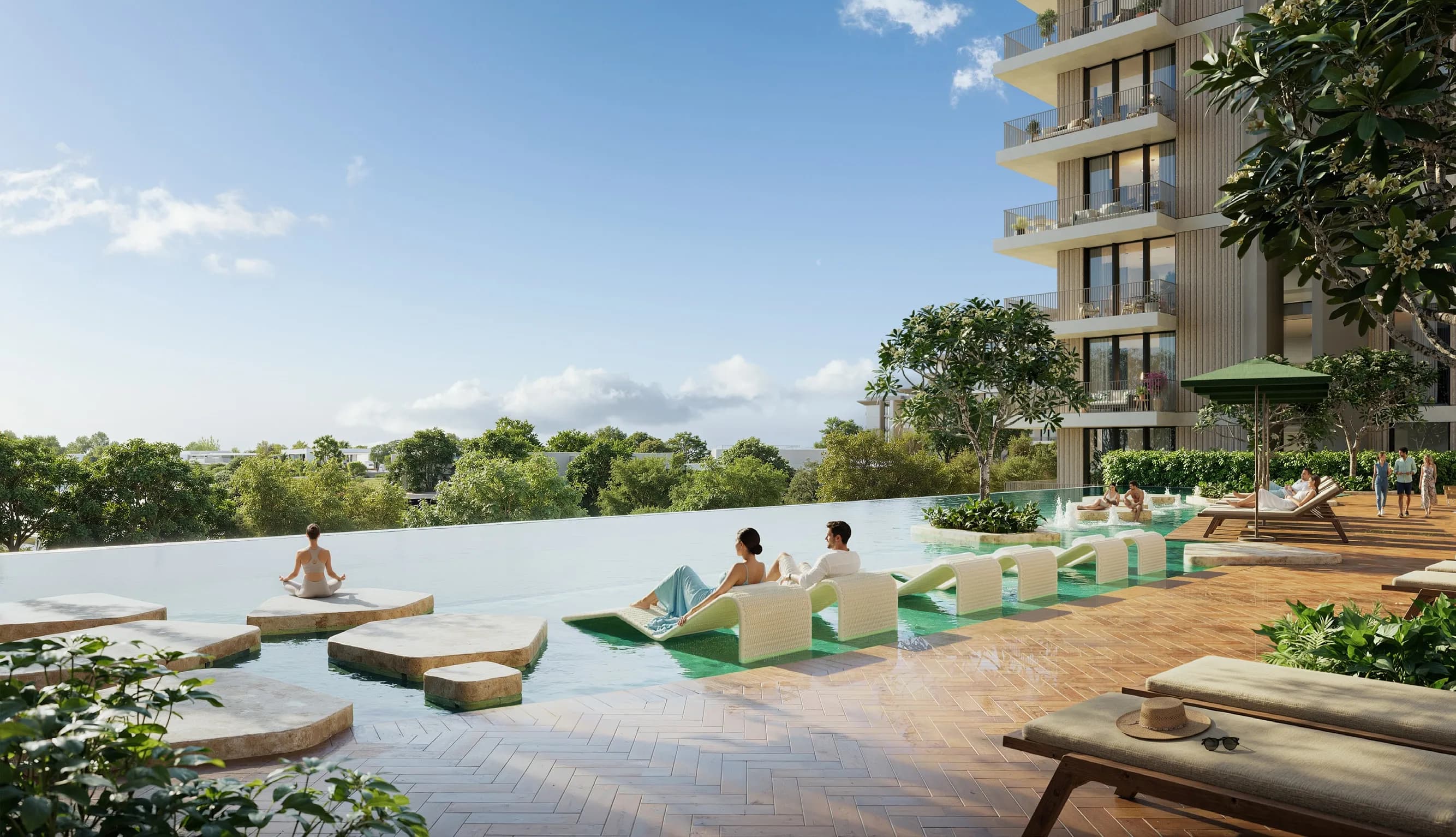 Expo Valley Views - Ghadeer amenity Swimming Pool - Dubai Expo City, Dubai - by Expo City Development