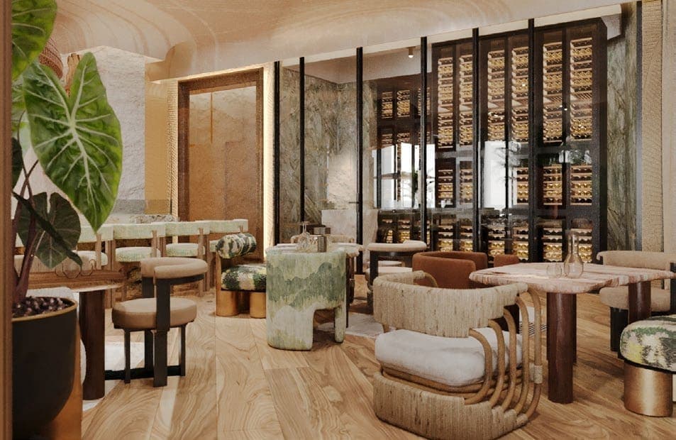 Eywa amenity Library In The Main Hall - Business Bay, Dubai - by Revolution