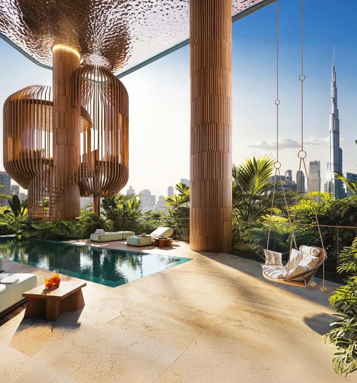 Eywa Way of Water amenity Tulkun Lounge Pool - Business Bay, Dubai - by Revolution