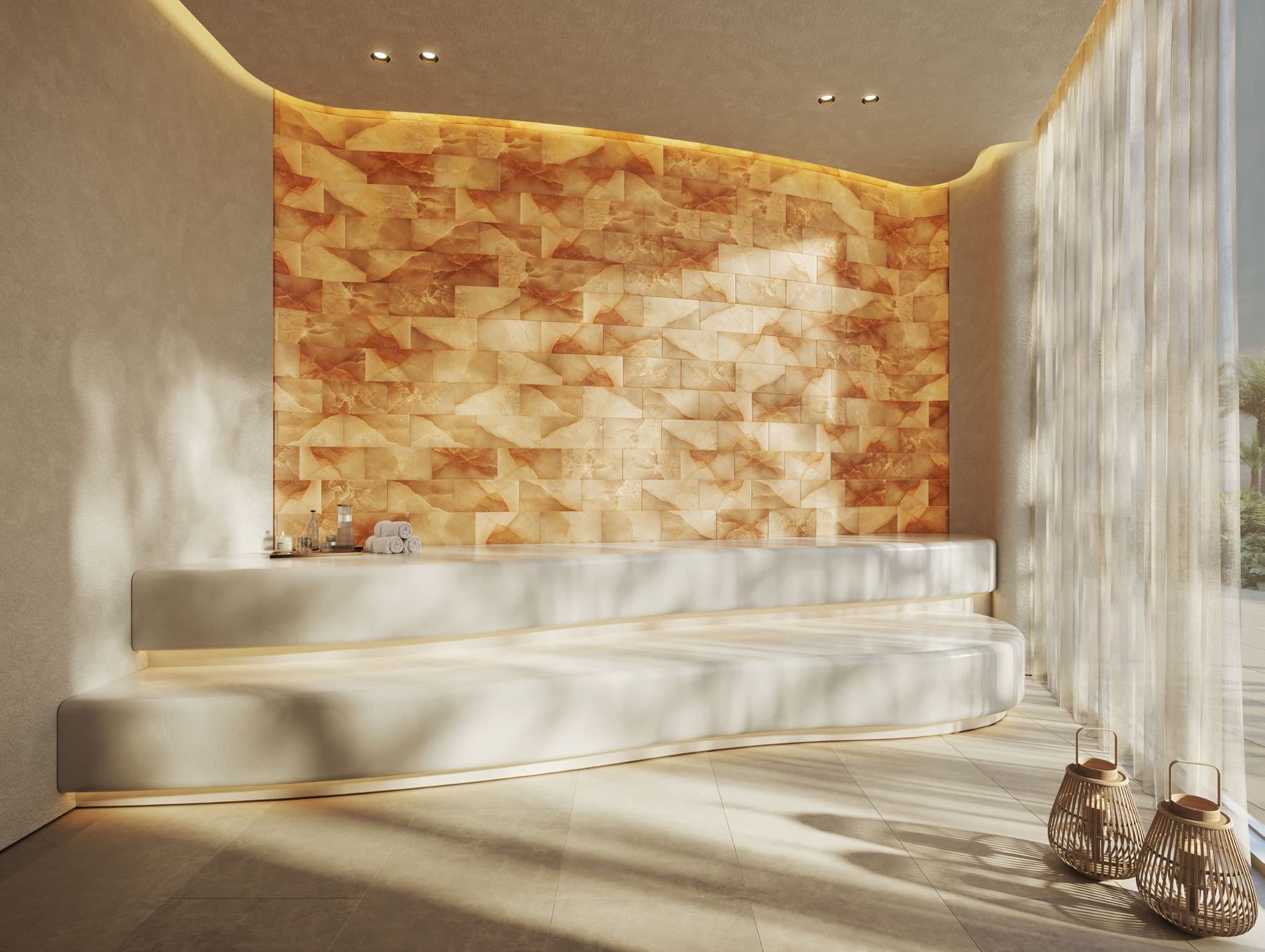 Fahid Beach Terraces amenity Sauna & Steam Rooms - Abu Dhabi, Dubai - by ALDAR