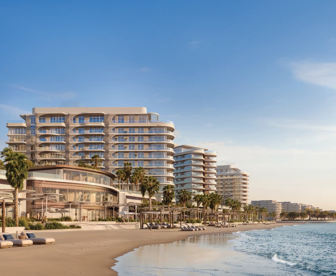 Fahid Beach Terraces exterior view - Abu Dhabi, Dubai - by ALDAR