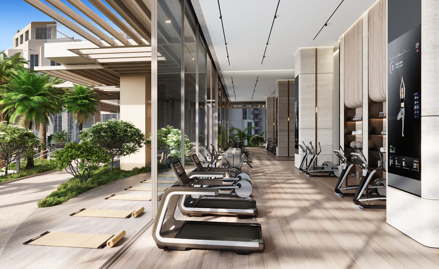 Fairmont Residences Solara Tower amenity Gym - Downtown Dubai, Dubai - by SOL Properties
