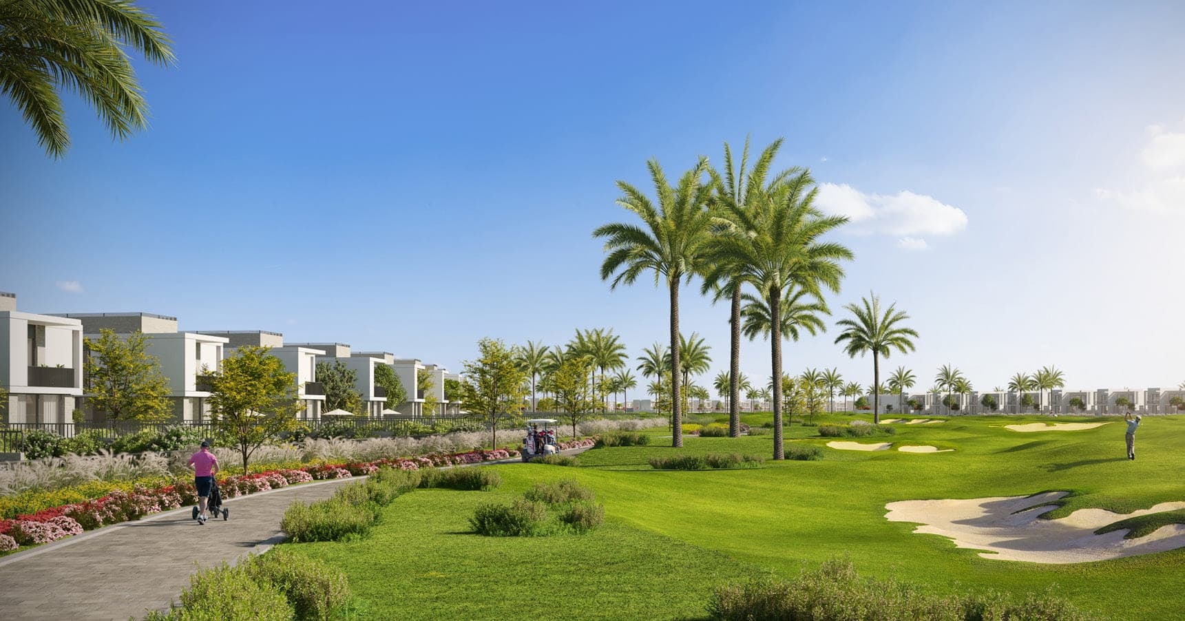 Fairway Villas 2 amenity 18-Hole Golf Course - Emaar South, Dubai - by Emaar