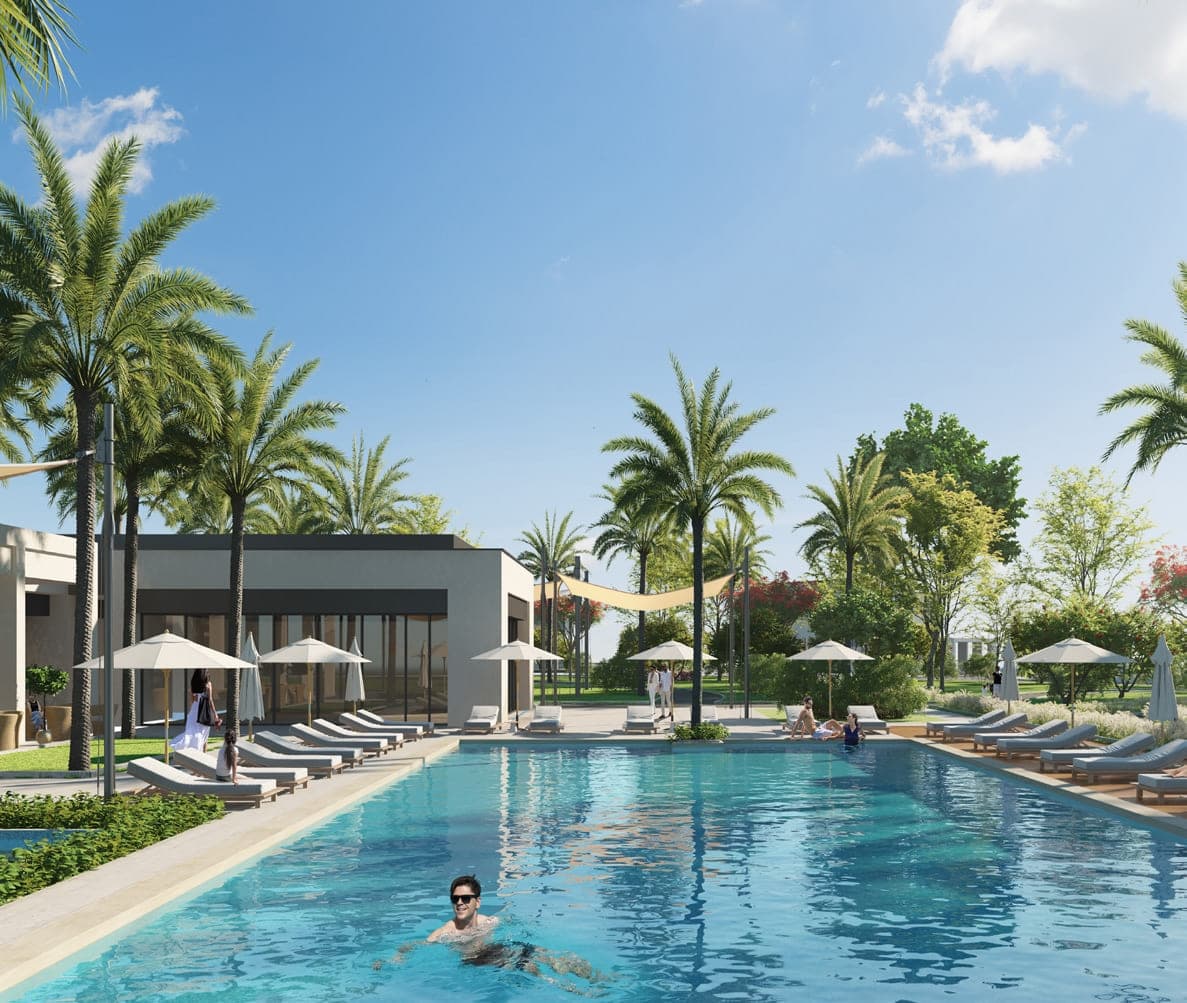 Fairway Villas 2 amenity Adult Swimming Pools - Emaar South, Dubai - by Emaar