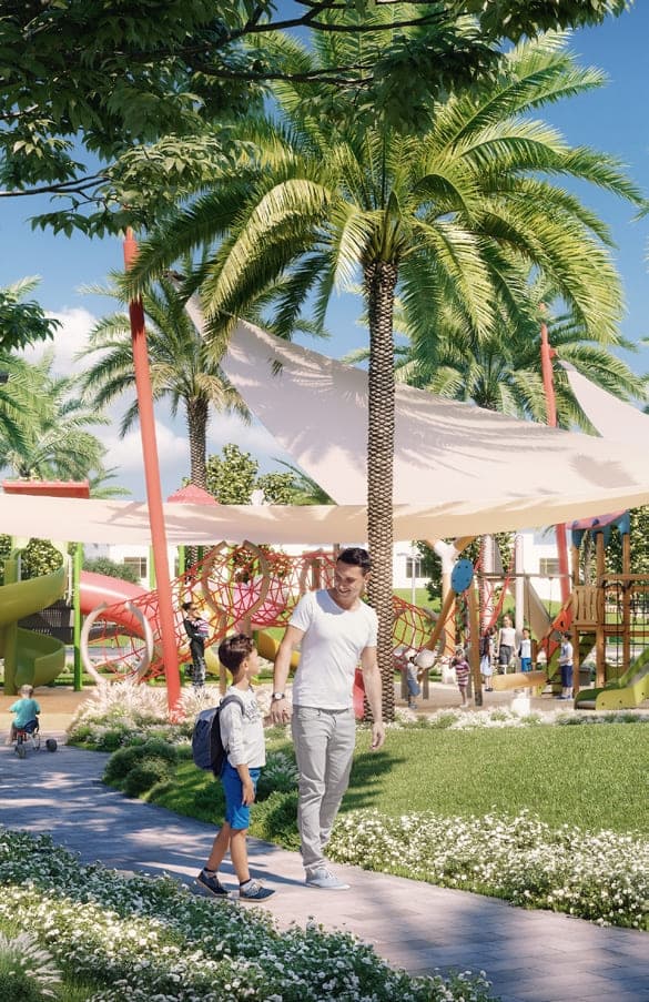 Fairway Villas 2 amenity Kids’ Play Area - Emaar South, Dubai - by Emaar