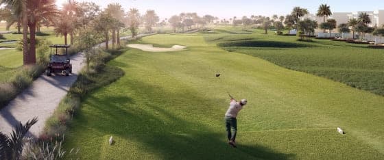 Fairway Villas amenity 18-Hole Championship Golf Course in Emaar South, Dubai, by Emaar
