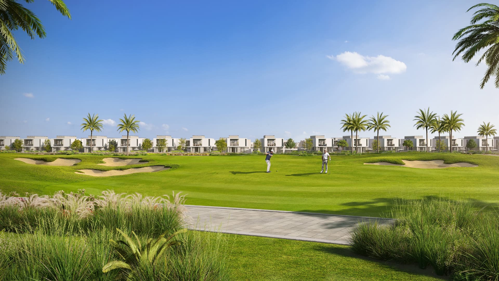 Fairway Villas amenity Jogging Tracks in Emaar South, Dubai, by Emaar