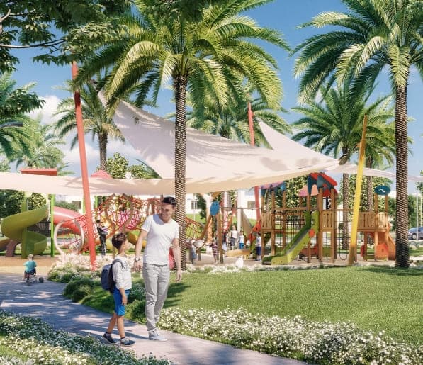 Fairway Villas amenity Kids Play Area in Emaar South, Dubai, by Emaar