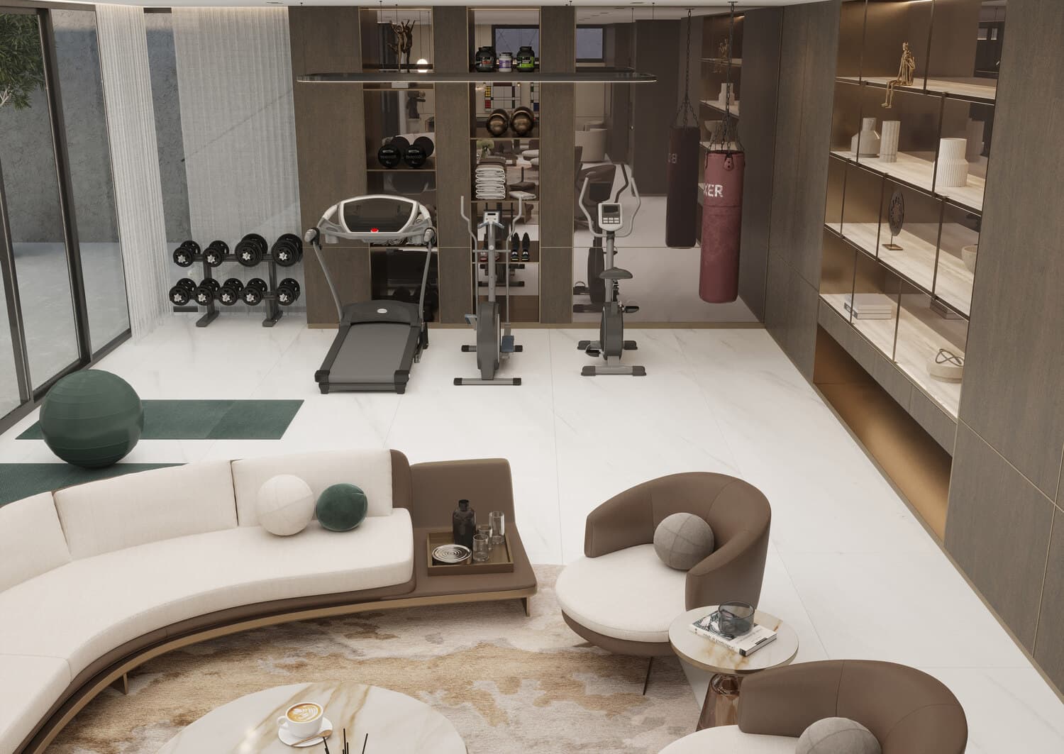 Fairways 156 amenity Gym - Dubai Hills, Dubai - by Wellington Developments