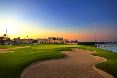 Falcon Island amenity Championship Golf Course - Al Hamra Village, Dubai - by Al Hamra