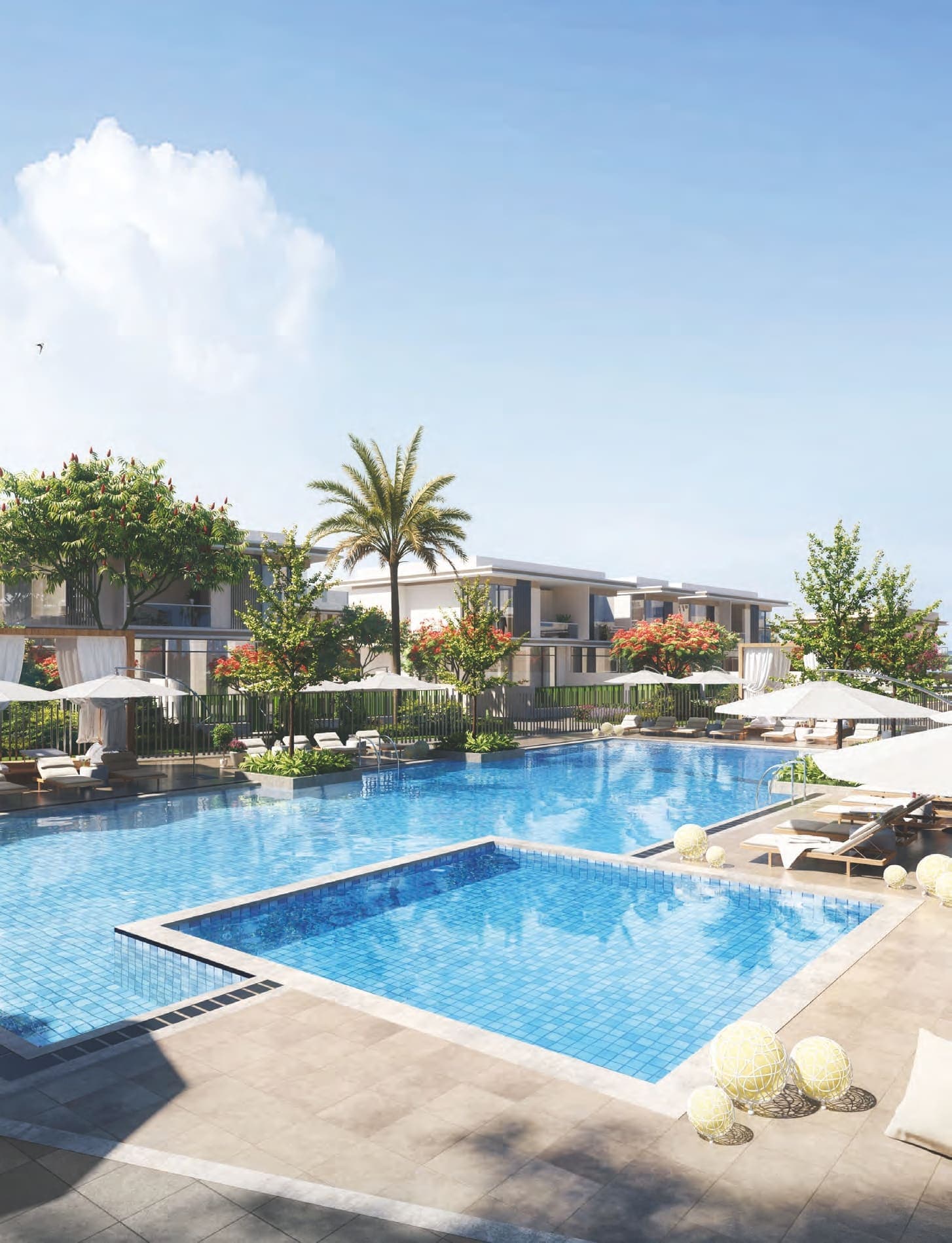 Falcon Island amenity Swimming Pool - Al Hamra Village, Dubai - by Al Hamra