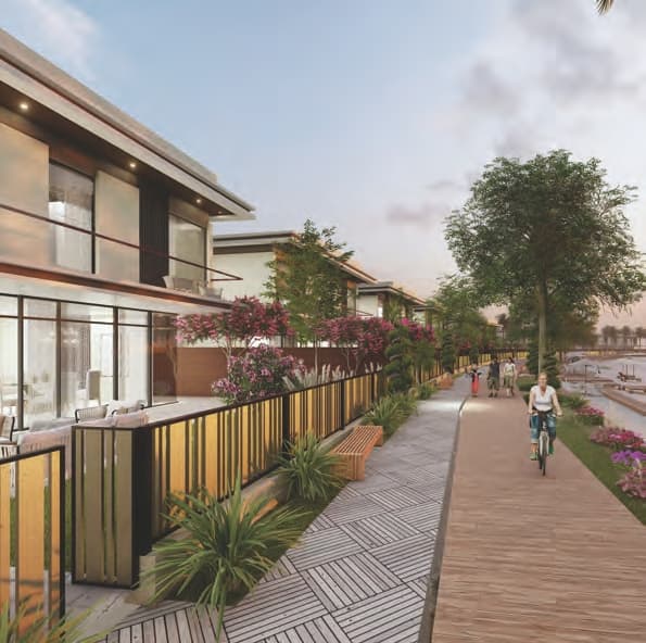 Falcon Island amenity Walking Tracks - Al Hamra Village, Dubai - by Al Hamra
