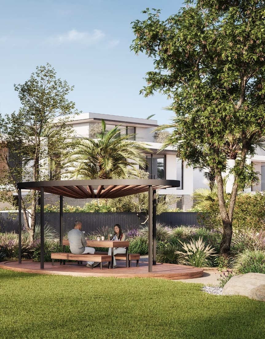 Farm Gardens Villas 2 amenity Arbour - The Valley, Dubai - by Emaar