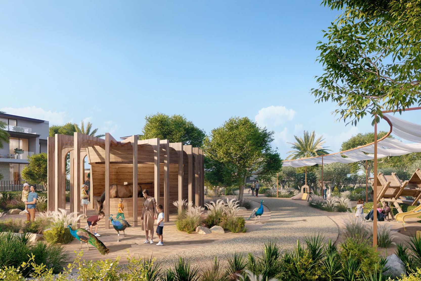 Farm Gardens Villas amenity Petting Zoo & Animal Farm - The Valley, Dubai - by Emaar