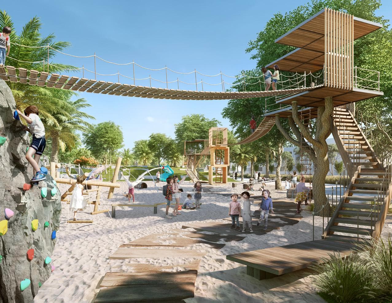 Farm Gardens Villas amenity Kids Zone - The Valley, Dubai - by Emaar