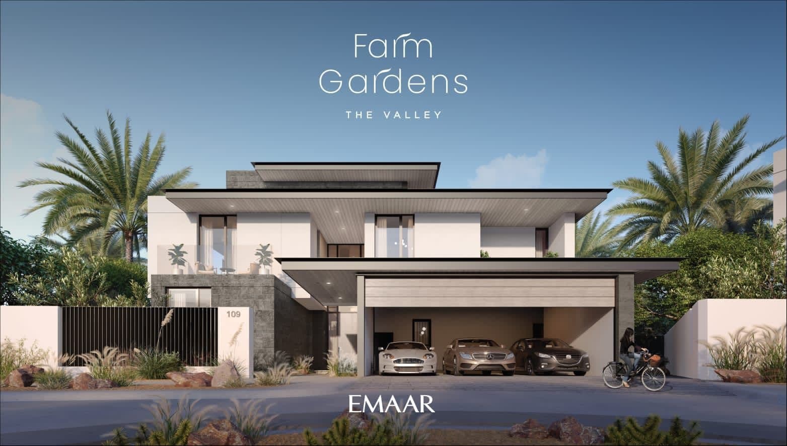 Farm Gardens Villas exterior view - The Valley, Dubai - by Emaar