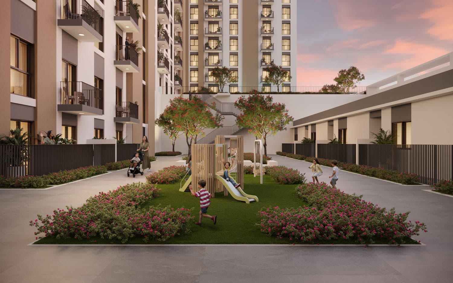 Fiori Residences amenity Kid’S Play Areas - Town Square, Dubai - by Nshama Group